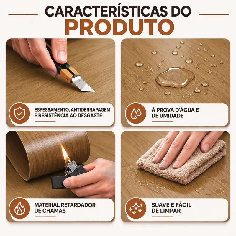 Características do piso vinílico